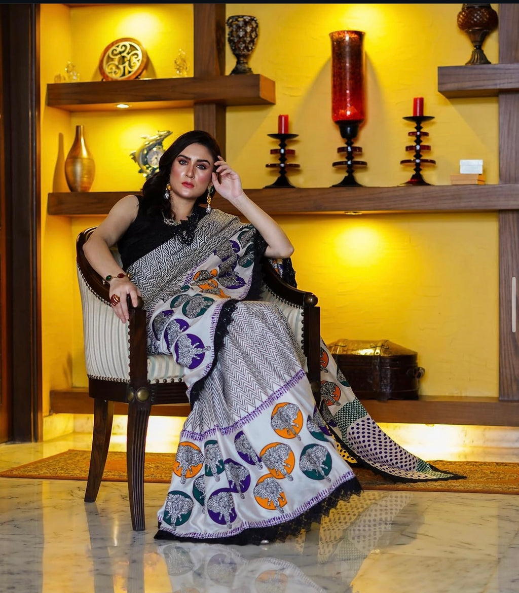 Black Saree
