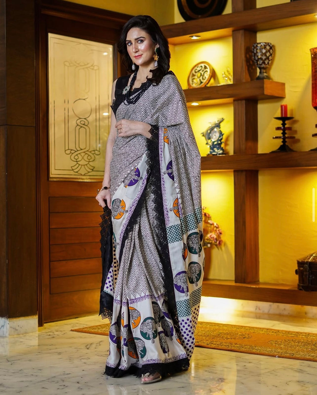 Black Saree