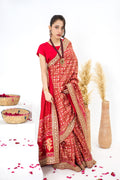 Rubee Saree – Ruby Red